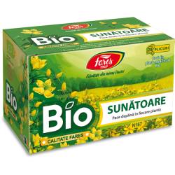 Ceai de sunatoare, N167, eco-bio, 20 plicuri, Fares