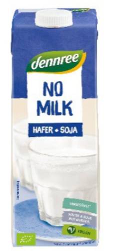 Bautura vegatala - No Milk - inlocuitor de lapte din ovaz, neindulcit, 1000 ml, Dennree