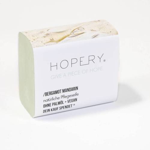 Sapun natural - BERGAMOT MANDARIN, 100 g, HOPERY