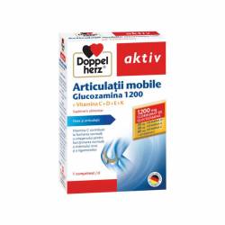 Articulatii mobile Glucozamina 1200, 30 comprimate, Doppelherz