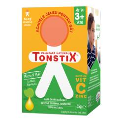 Acadele JELEU pentru gat, Miere si mar, Tonstix