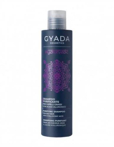 Sampon purificator cu neem si acid hialuronic, 200 ml – Hyalurvedic Gyada