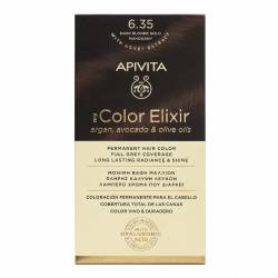 Vopsea de par My Color Elixir, Dark Blonde Gold Mahogany N6.35, 155 ml, Apviita
