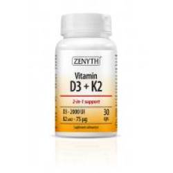 Vitamina d3+k2 30cps ZENYTH