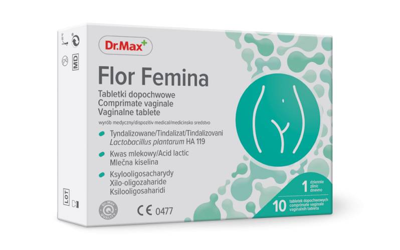 Dr. Max Flor Femina, 10 comprimate vaginale
