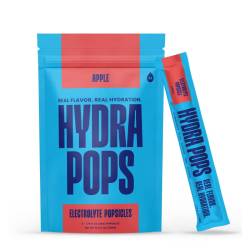 Hydra Pops Electrolyte Popsicles, Electroliti Fara Zahar - Aroma de Mere, 288 g, GNC