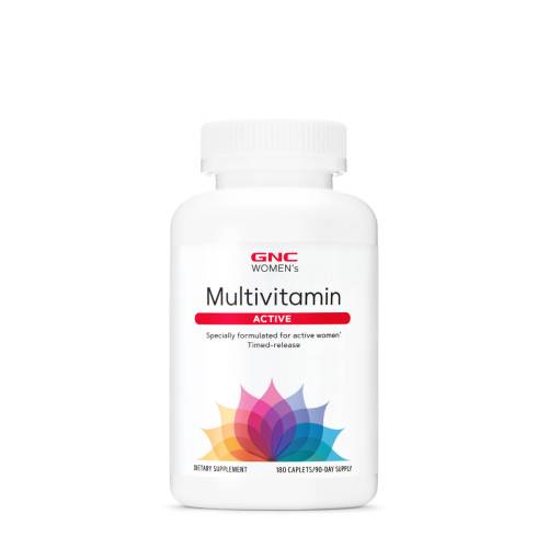 Women’s Multivitamin Active - Complex Multivitamine Femei, 180 capsule, GNC