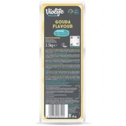 Cascaval vegan pentru pizza cu aroma de Gouda, CALUP 2.5kg - Viotros - Violife