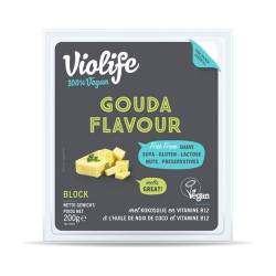 Cascaval vegan pentru pizza cu aroma de Gouda, 400 g - Violife
