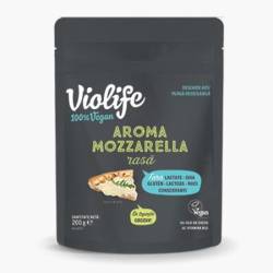 GRATED MOZZARELLA VEGANA, RASA 200 g, VIOLIFE