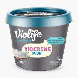 SOURCREAM - Specialitate de branza vegetala cremoasa, 200 g, VIOLIFE