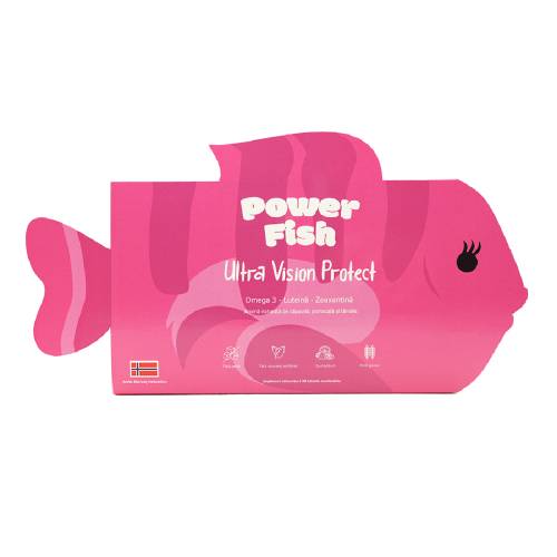Ultra Vision Protect pentru fete, 30 jeleuri, PowerFish