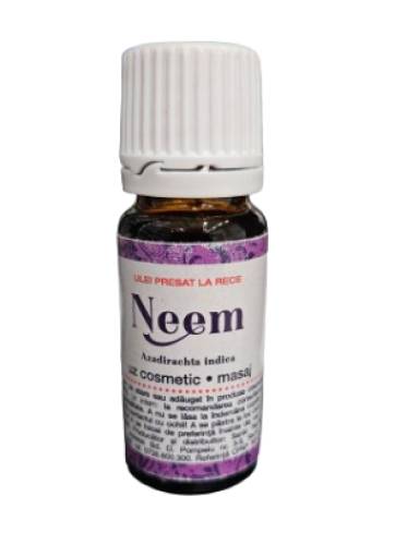 Ulei presat la rece de neem, 10ml, Steaua Divina