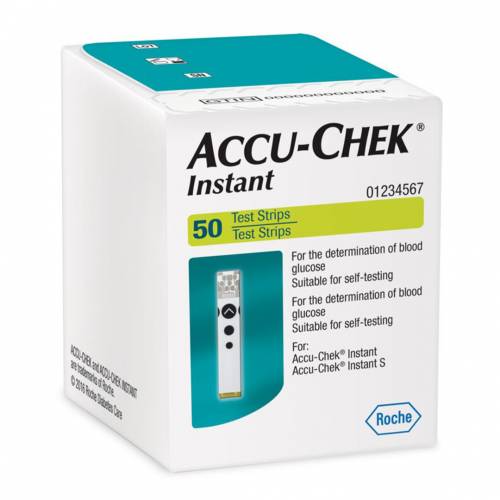 Teste glicemie Instant, 50 bucati, Accu-Chek