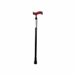 Baston reglabil cu maner JL9303L, Rosu, 1 bucata