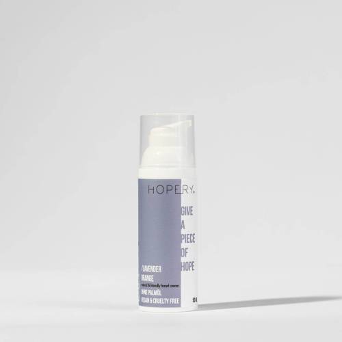 Cremă de maini cu lavanda, 50 ml, HOPERY