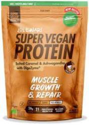 Pulbere proteica cu aroma de caramel sarat, dupa efort, Super Vegan, eco-bio, 875 g, Iswari