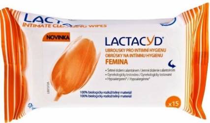Lactacyd servetele intime daily - 15 bucati