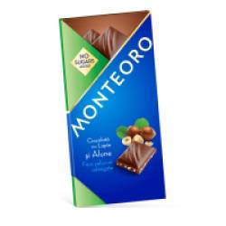 Ciocolata cu lapte si alune monteoro 90gr SLY NUTRITIA