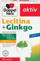 Lecitina + Ginkgo, 30 capsule, Doppelherz