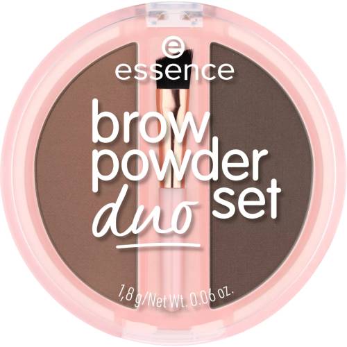 Set pentru sprancene Brow Powder 02 Medium, 1.8g, Essence