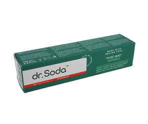 Pasta de dinti fara fluor, cu bicarbonat de sodiu, Pure Mint, 100ml, Dr.Soda