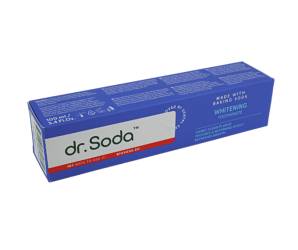 Pasta de dinti pentru albire cu bicarbonat de sodiu, fara fluor, 100 ml, Dr.Soda