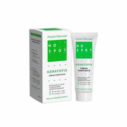Dr. Fiterman NO SPOT KERATOFIX crema purifianta, 25 ml