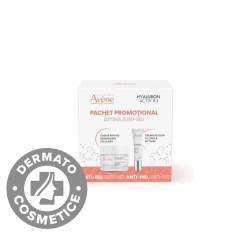 Pachet Crema pentru regenerare celulara 50ml + Crema de ochi cu tripla actiune Hyaluron Activ B3 15ml, Avene