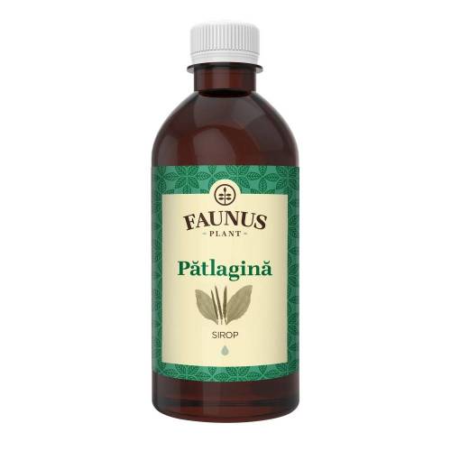 Sirop de Patlagina, 500ml - Faunus Plant