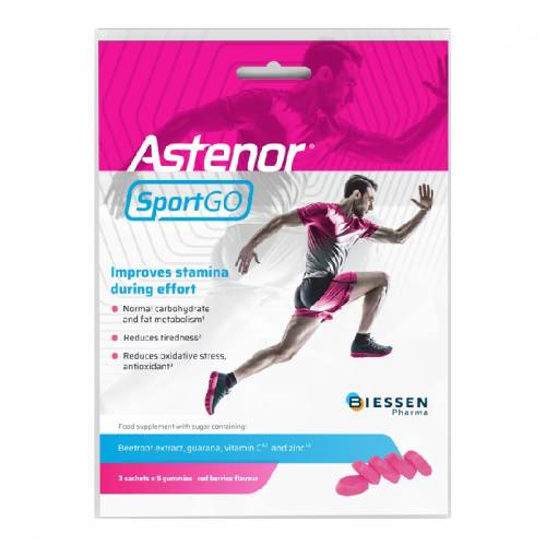 Astenor SportGo, 15 jeleuri, Biessen Pharma