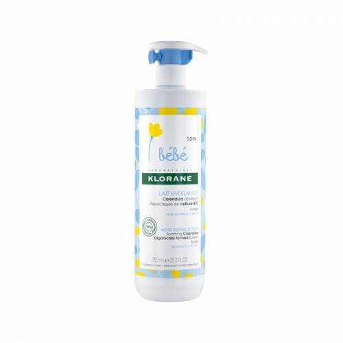 Klorane Bebe Lapte hidratanta pentru corp, 750ml