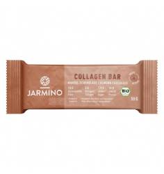 Baton proteic cu colagen si migdale, 55 g, Jarmino