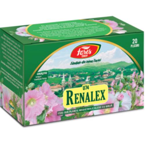 Ceai renalex, u74, 20plicuri - Fares