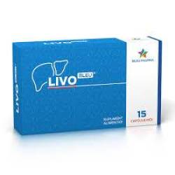 LivoBleu, sustine sanatatea ficatului, 15 capsule moi, Bleu Pharma