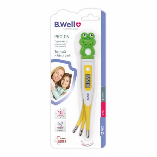 Termometru digital cap flexibil broscuta PRO-06, B.Well