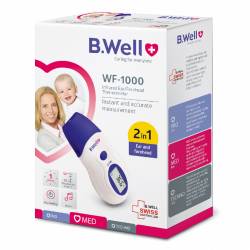 Termometru medical, electronic cu infrarosu 2 in 1 WF-1000, B.Well
