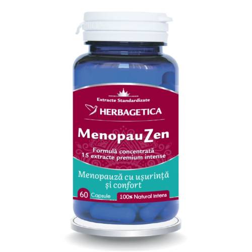 MenopauZen, 60 capsule, Herbagetica