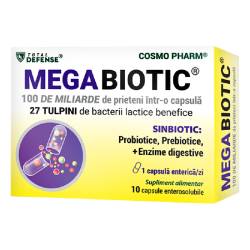 Megabiotic, 10 capsule enterosolubile, Cosmo Pharm