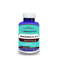 Rhodiola zen forte, 120 capsule, Herbagetica