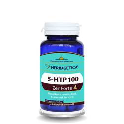 5 HTP 100 zen forte, 60 capsule, Herbagetica