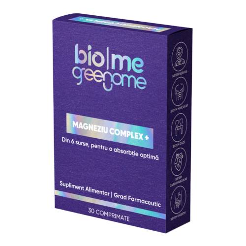 Magneziu Complex, 30 comprimate, Biome