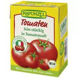 Sos de tomate cu bucati fine de rosii, 390 g, Rapunzel