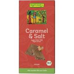 Ciocolata cu  ovaz si caramel sarat, eco-bio, 100 g, Rapunzel