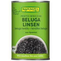 Linte beluga neagra in conserva, eco-bio, 400 g, Rapunzel