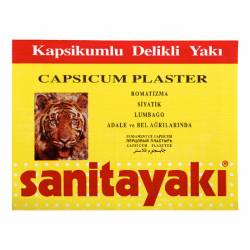 Plasture antireumatic cu ardei, 1 bucata, Sanitayaki