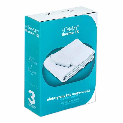 Patura cu incalzire electrica Thermo 1X, SS018A1x, Vitammy