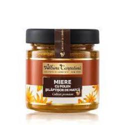 Miere cu polen și laptisor de matca, 270 g, Apicola Pastoral Georgescu