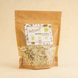 Seminte de canepa, eco-bio, 250 g, Nutrissimo