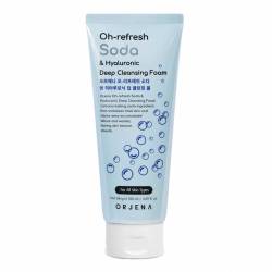 Spuma curatare Oh-Refresh Soda&Hyaluronic, 180ml, Orjena